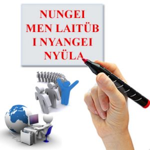 Nungei men laitüb i nyangei nyüla (Is Your Name Registered?)